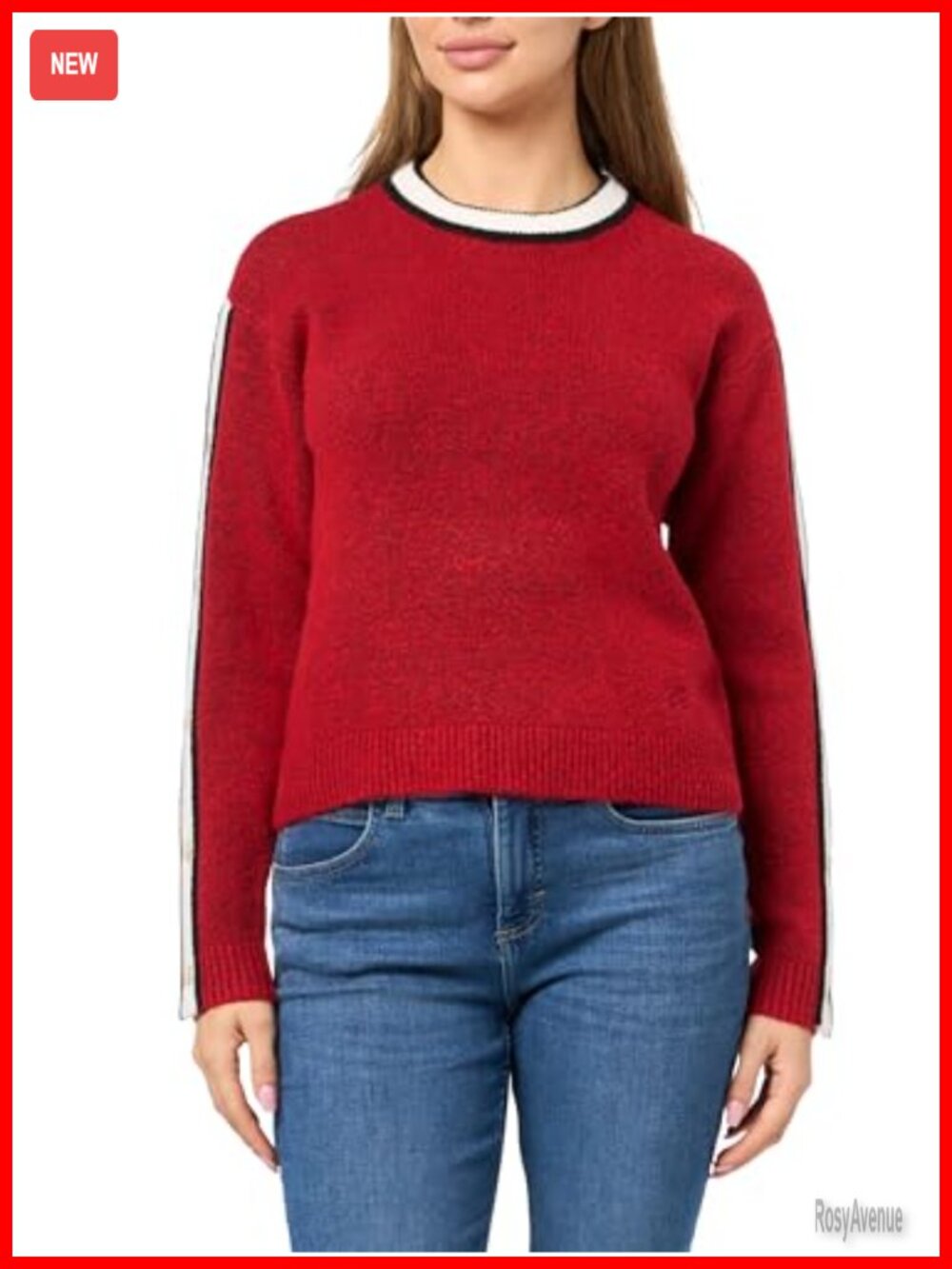 Trendy Pullover Sweater Polyester Acrylic Spandex Regular Fit